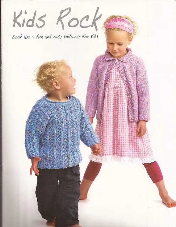 none - Kids Rock: Fun & Easy Knitwear for Kids Ella Rae Designs Book 102