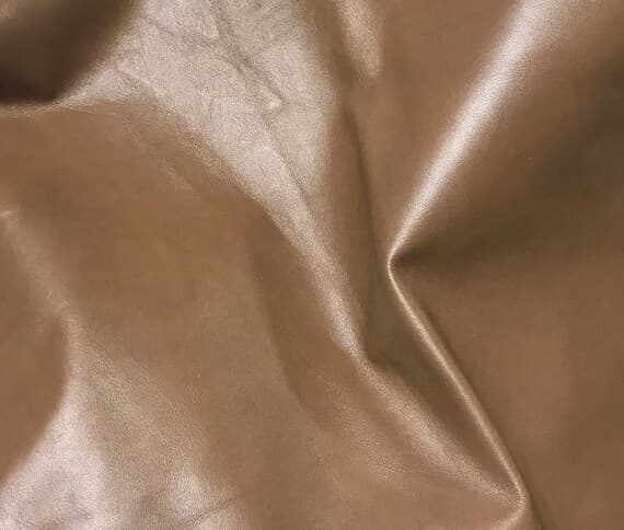brown leather - TOFFEE BROWN Cow Hide Leather 8"x8" Piece