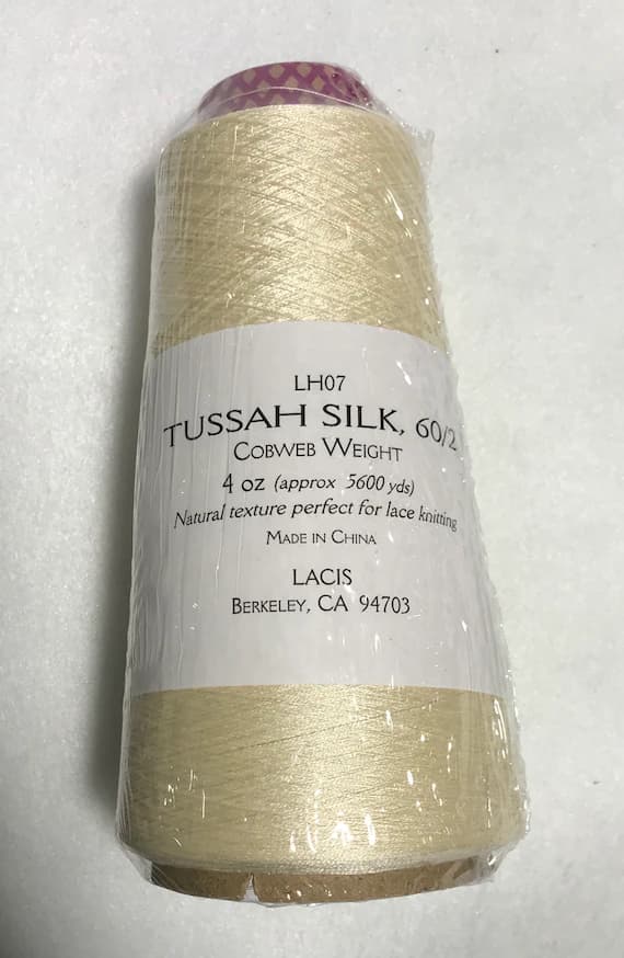 none - Silk Tussah; 60/2 Cobweb 4oz 5600 Yards