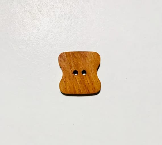 none - Wooden Spool Bobbin Button - Dill Buttons Brand (2 Sizes to Choose From)