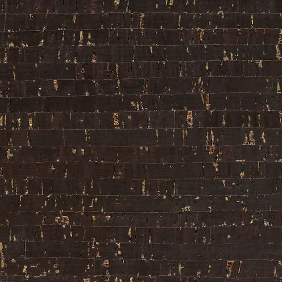 gold fabric - Cork Fabric - Metallic Gold on Black