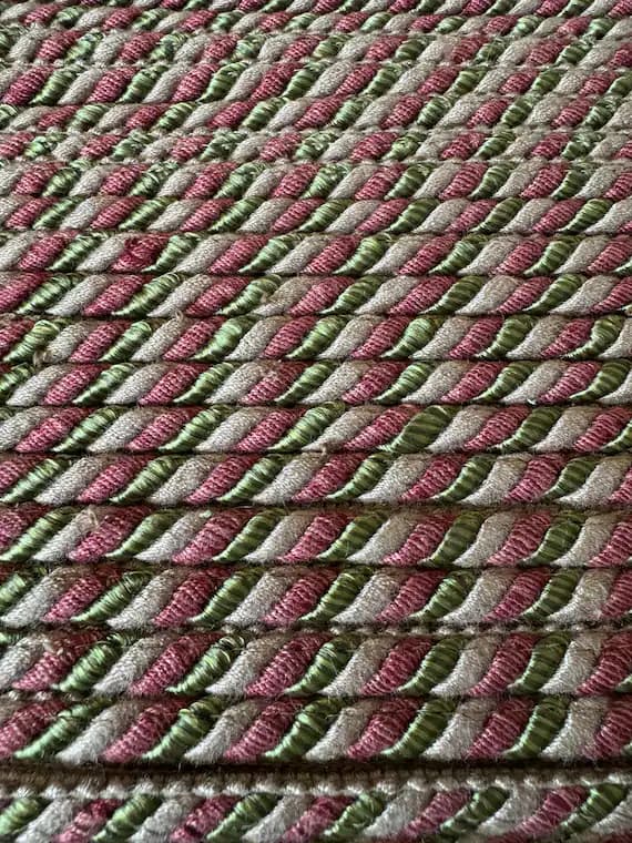 taupe none - Beaucoup Lip Cord Braid Gimp Trim by Belagio 5/16" wide x 3 Yard increments Red Green Taupe