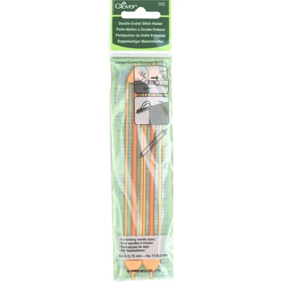 none - Clover 352 Double Ended Stitch Holder Large