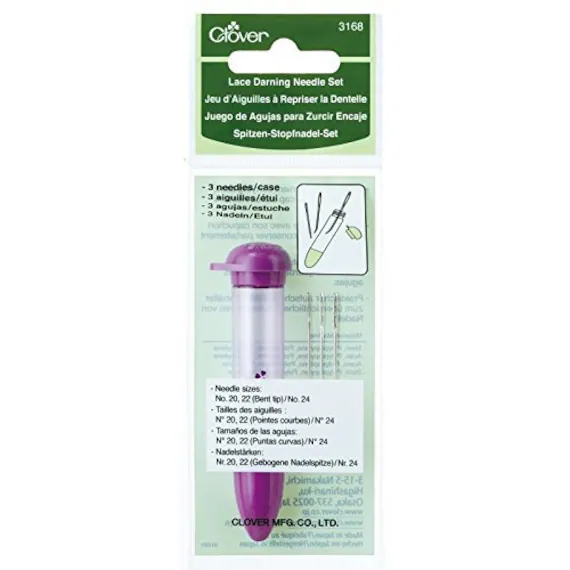 none - Clover 3168 Needlecraft Lace Darning Needle Set