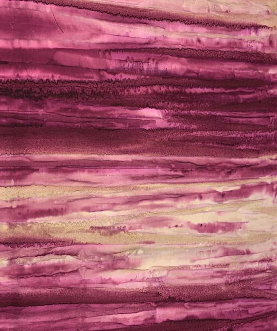 purple cotton fabric - Purple Amethyst Stripes - Stardust - Northcott Banyan Batik