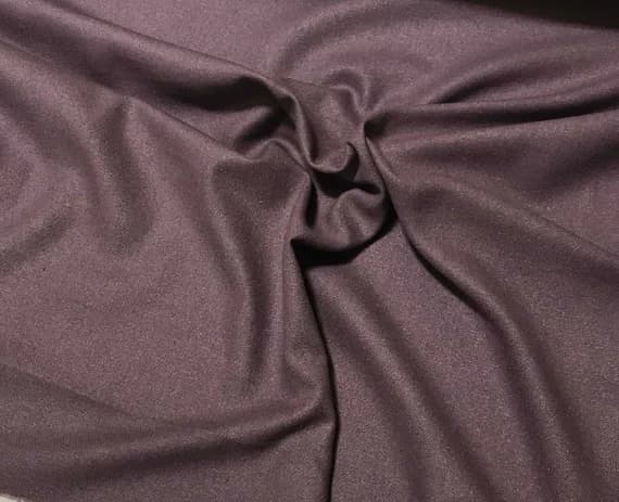 plum noil fabric - DUSTY PLUM Raw Silk NOIL Fabric