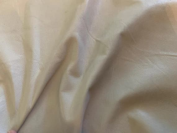 white leather - OFF WHITE Supple Lambskin Leather 1 Square Foot