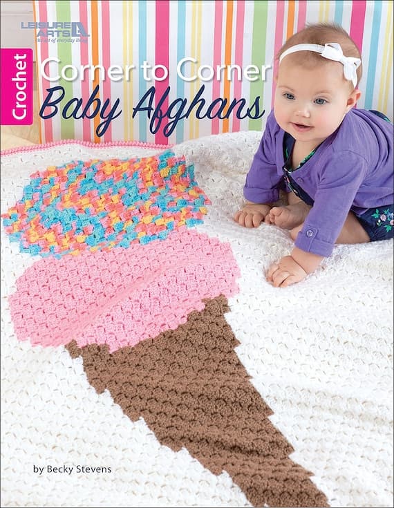 none - Corner to Corner Baby Afghans | Crochet | Leisure Arts
