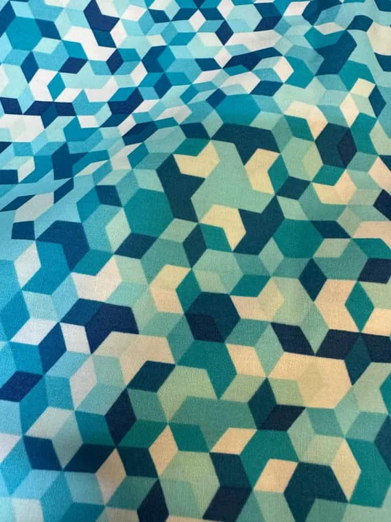 cotton fabric - Aura - Mau Loa Seabed - Art Gallery Fabrics -Premium Cotton Fabric