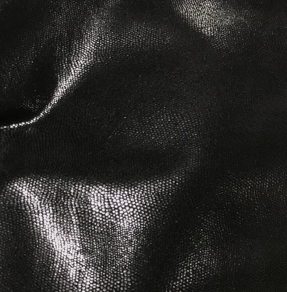 black leather - Black Snakeskin - Cow Hide Leather 1 Square Foot (12x12") Piece