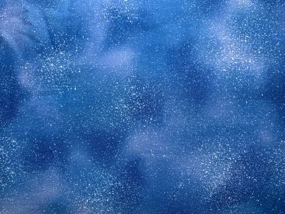 blue cotton fabric - 1/2 yard increments Blue Speckle Naturescapes Blender Cotton Fabric Vintage 90's OOP P&B
