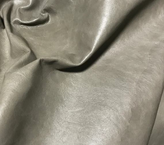 taupe leather - MOTTLED TAUPE Cow Hide Leather 8"x8" Piece