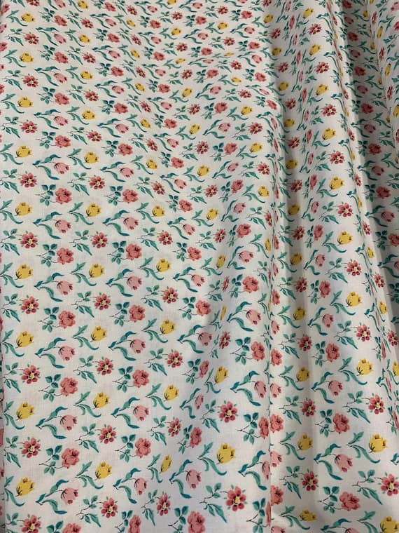 cotton fabric - Oshibana C - The Collector's Home - By Liberty Fabrics for Riley Blake - Cotton Fabric
