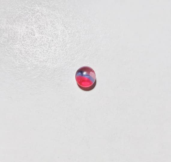 blue none - Set of 6 Pink & Blue Marble Cat Eye Plastic Button - Dill Buttons Brand (2 Sizes to Choose)
