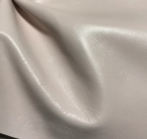 pink leather - Palest Pink Supple Lambskin Leather Hide - 1 Square Foot