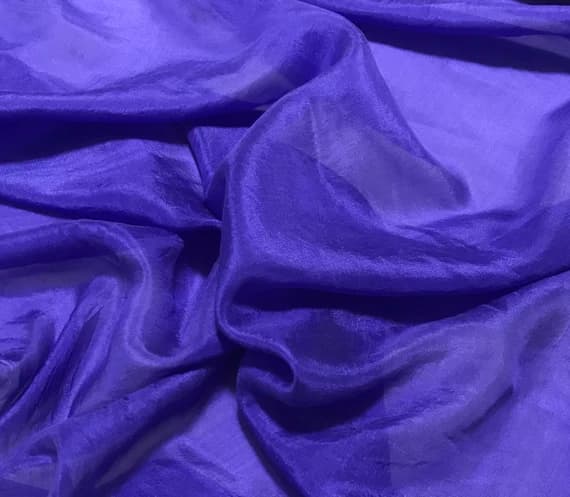 purple habotai fabric - Hand Dyed Violet Purple China Silk HABOTAI Fabric