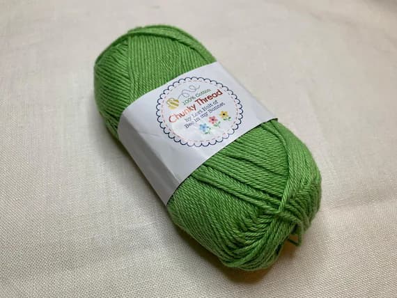 green none - Riley Green Lori Holt Cotton Sport Weight Chunky Thread Yarn