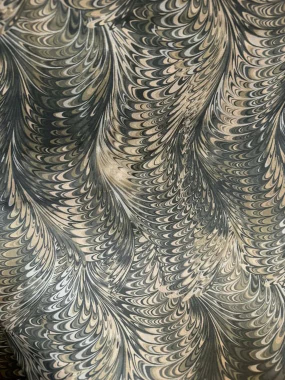 cotton fabric - Desert Sand Marble 1 - Art of Marbling - by Heather Fletcher for Northcott Cotton Fabric