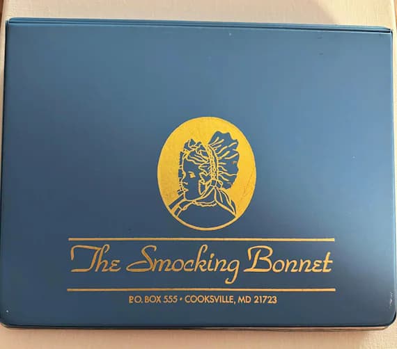 none - My Smocking Plate Book binder for smocking plates vintage