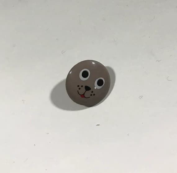none - Seal Face Plastic Button - Dill Buttons Brand (2 Sizes to Choose From)
