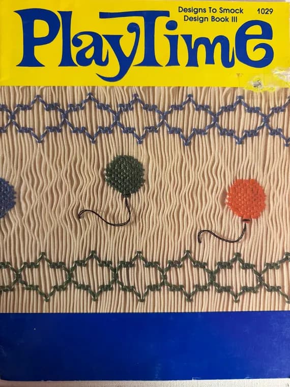 none - Playtime Designs to Smock Design Book III Vintage