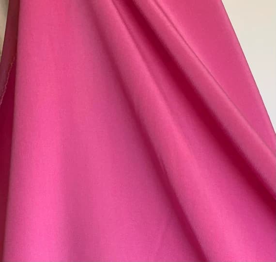 pink crepe fabric - Orchid Pink - 16mm Silk Crepe de Chine Fabric