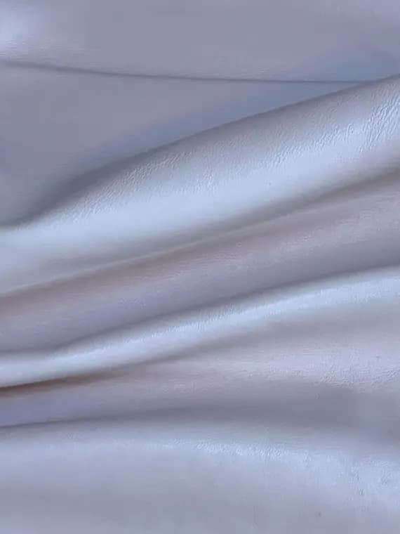 blush leather - BLUSH PINK Lambskin Leather Whole Hide 6 Square Feet