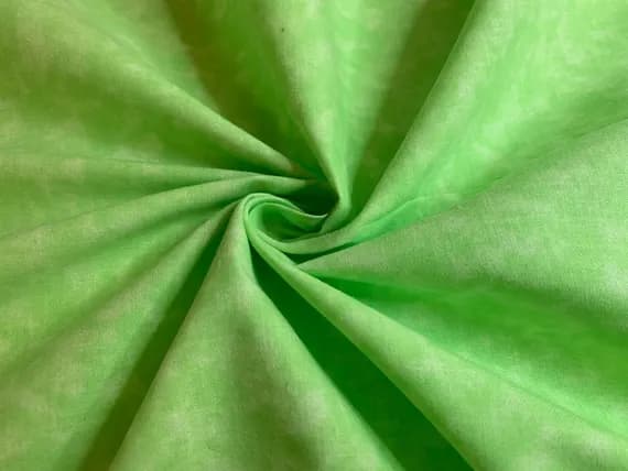 green cotton fabric - 1/2 yard increments Tonal Light Green - Cloud 9 Cotton Fabric 2 Yards