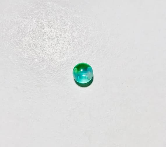 green none - Set of 6 Green & Blue Marble Cat Eye Plastic Button - Dill Buttons Brand (2 Sizes to Choose)