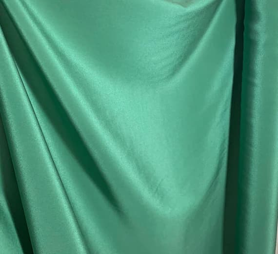 green crepe fabric - Spring Green - 16mm Silk Crepe de Chine Fabric