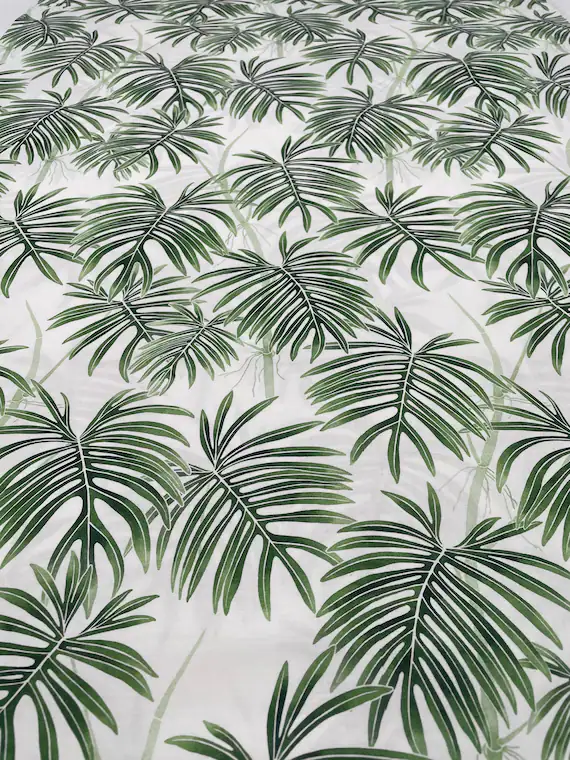 cotton fabric - Modern Botanicals - Tropical Radiatum - Paintbrush Studio Cotton Fabrics