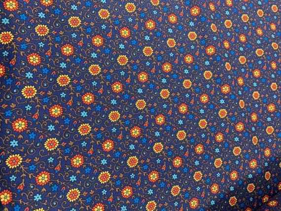 cotton fabric - Manor Park A - The Collector's Home Curiosity Brights - By Liberty Fabrics for Riley Blake - Cotton Fabric