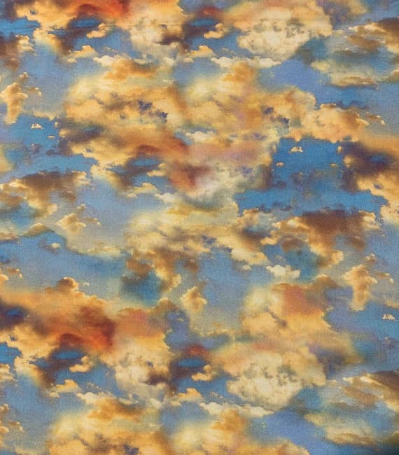 cotton fabric - Island Sunset Paradise Sky - The View From Here - Northcott Studio Fabrics