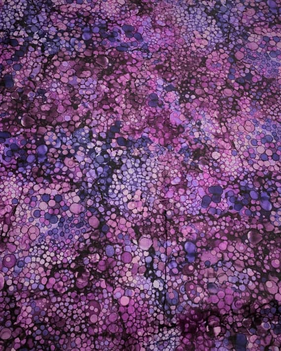 cotton fabric - Amethyst Oasis - Bliss Bold and Bright - Northcott Cotton Fabric