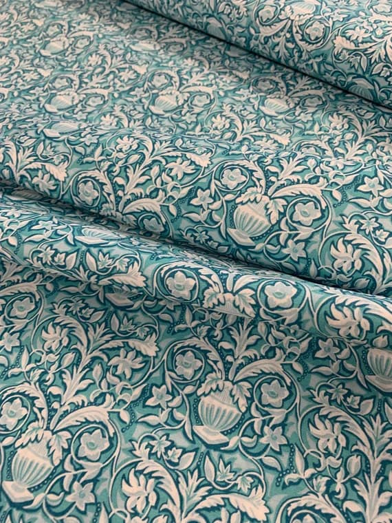 cotton fabric - Lincoln Fields C The Collector's Home By Liberty Fabrics for Riley Blake - Cotton Fabric