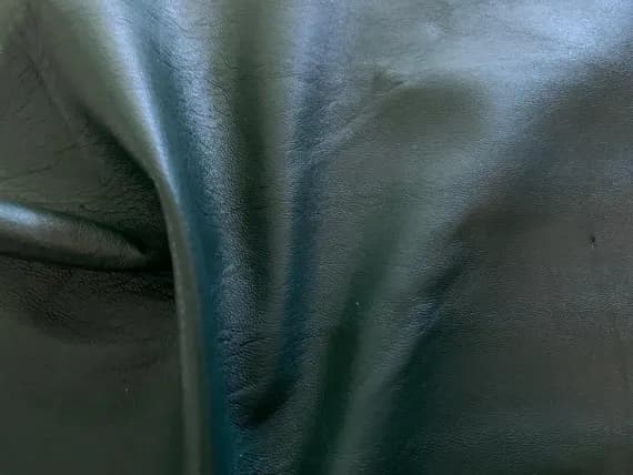 hunter leather - HUNTER GREEN Supple Lambskin Leather 1 Square Foot