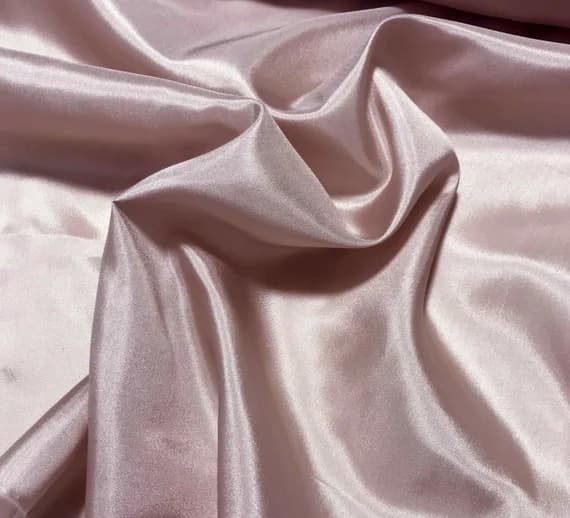 pink habotai fabric - DUSTY PINK China Silk HABOTAI Fabric