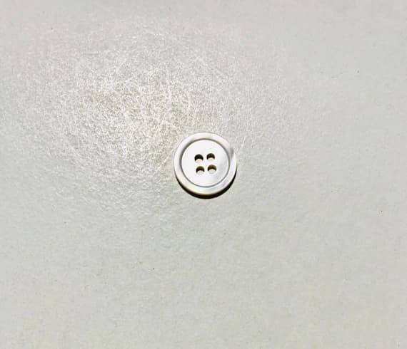 white none - 4 Hole White Natural Pearl Button - Dill Buttons Brand (4 Sizes to Choose From)
