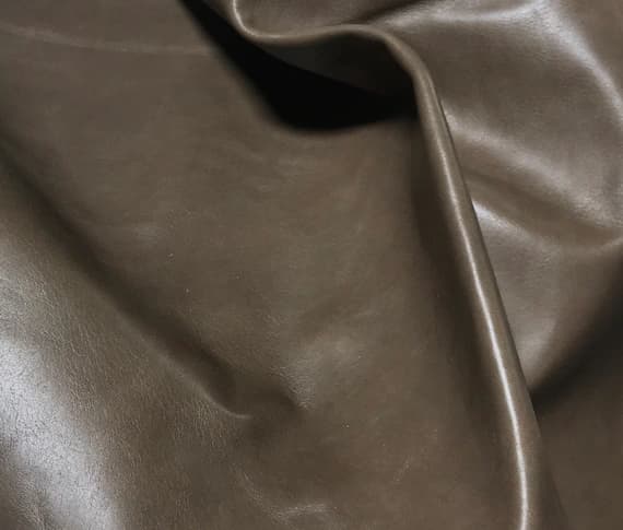 brown leather - MILK CHOCOLATE BROWN Cow Hide Leather 8"x8" Piece