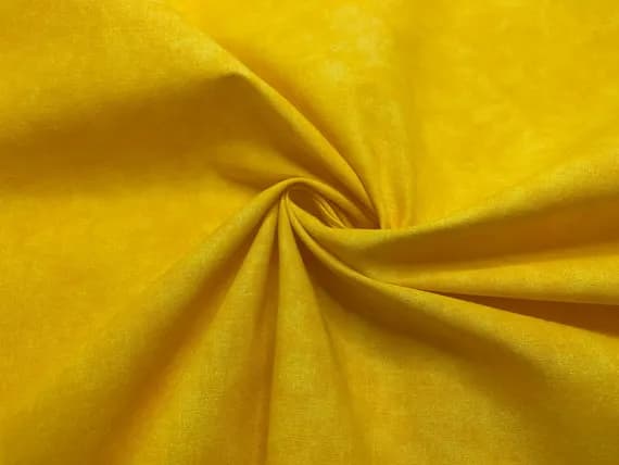 yellow cotton fabric - Tonal Golden Yellow - Cloud 9 Cotton Fabric