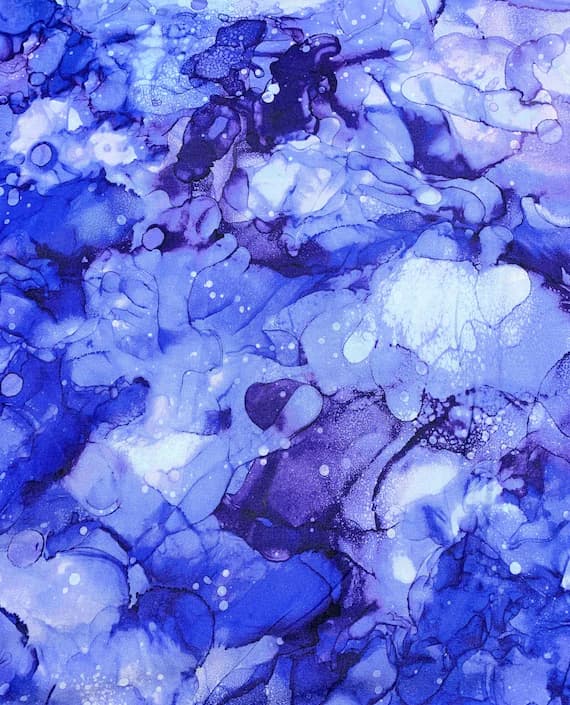 blue cotton fabric - Bahama Blue Mirage - Bliss Bold and Bright - Northcott Cotton Fabric