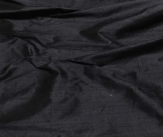 blue dupioni fabric - Steel Blue - Silk Dupioni Fabric