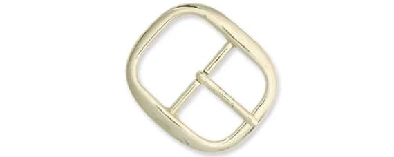 leather - Tandy Leather Econo Buckle Center Bar 1-1/4" (32 mm) Brass Plated 1565-21