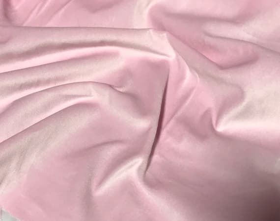 pink velvet fabric - Dawn Pink Spechler Vogel Cotton Velveteen Fabric