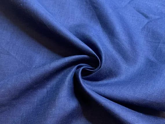 navy linen fabric - 1/2 yard increments Spechler-Vogel Fabric - Belfast Best Handkerchief Linen - Navy Blue