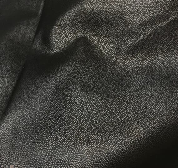 leather - METALLIC BRONZE BUBBLE lizard Cow Hide Leather 8"x8" Piece