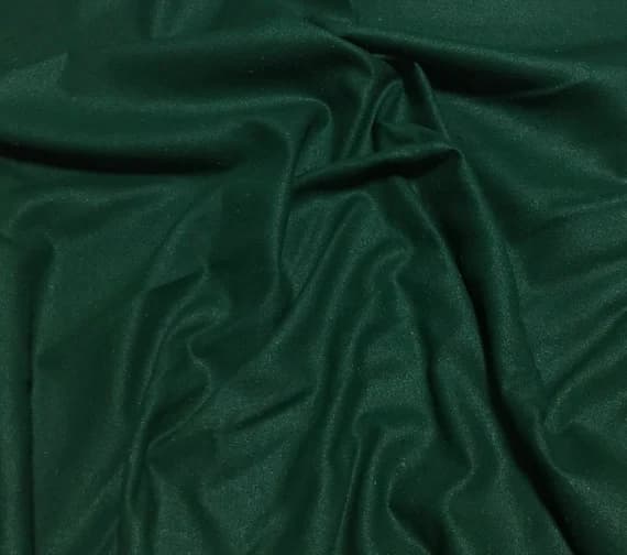 green noil fabric - DARK GREEN Raw Silk NOIL Fabric