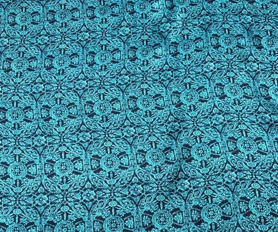 teal lace - Teal and Black Lace - Silk Charmeuse
