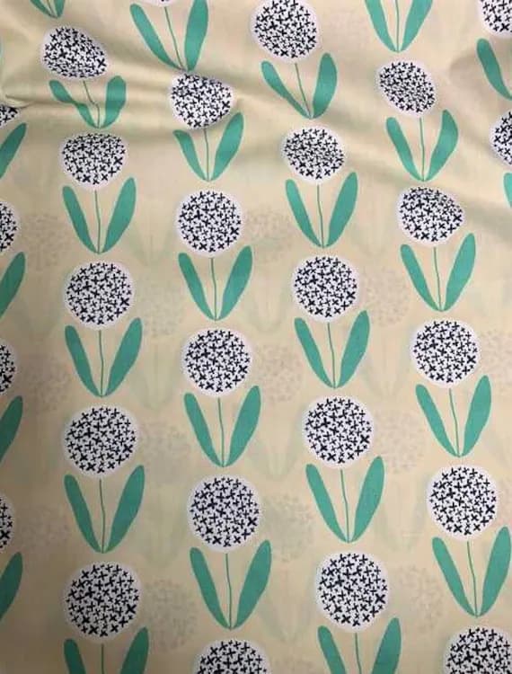 mint cotton fabric - Candied Lollies Mint - Curiosities - Jeni Baker for Art Gallery 100% Cotton Fabric