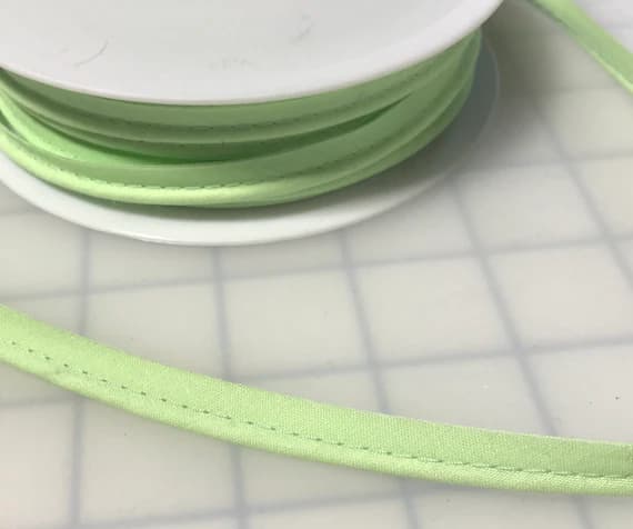 mint none - MINT GREEN Poly Cotton Piping Trim Made in France 3/8"